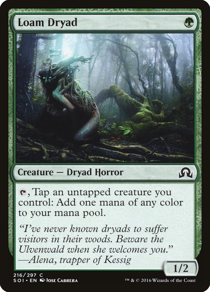 Loam Dryad [Shadows over Innistrad] | I Want That Stuff Brandon