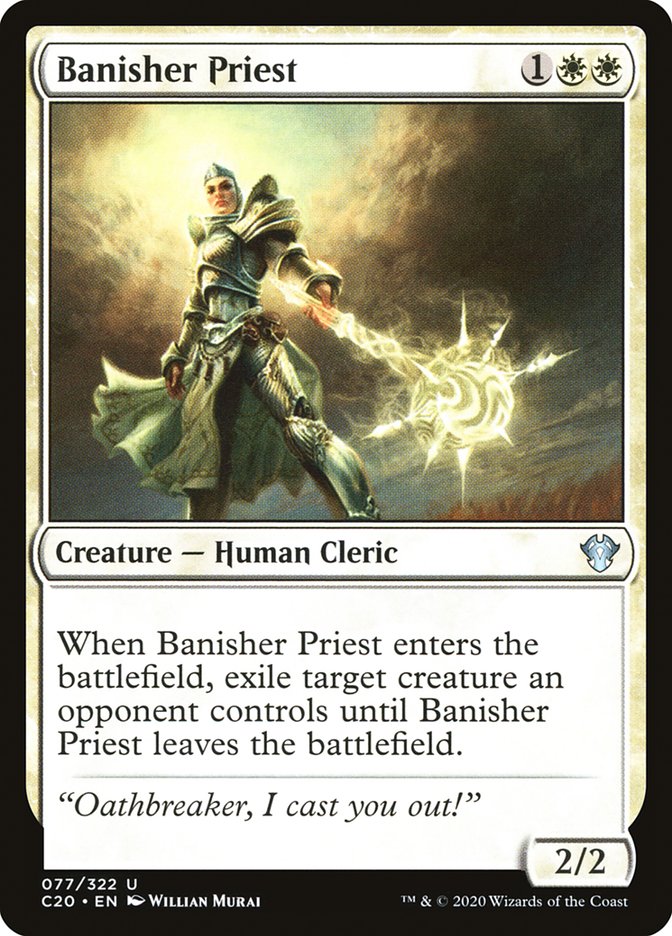 Banisher Priest [Commander 2020] | I Want That Stuff Brandon