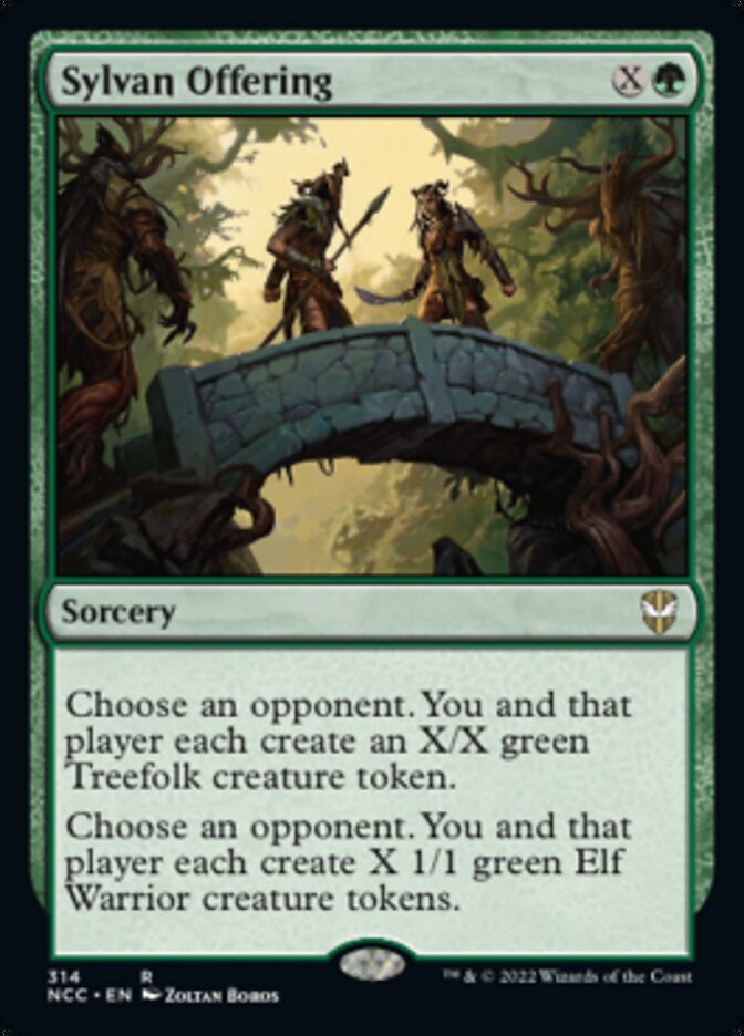 Sylvan Offering [Streets of New Capenna Commander] | I Want That Stuff Brandon