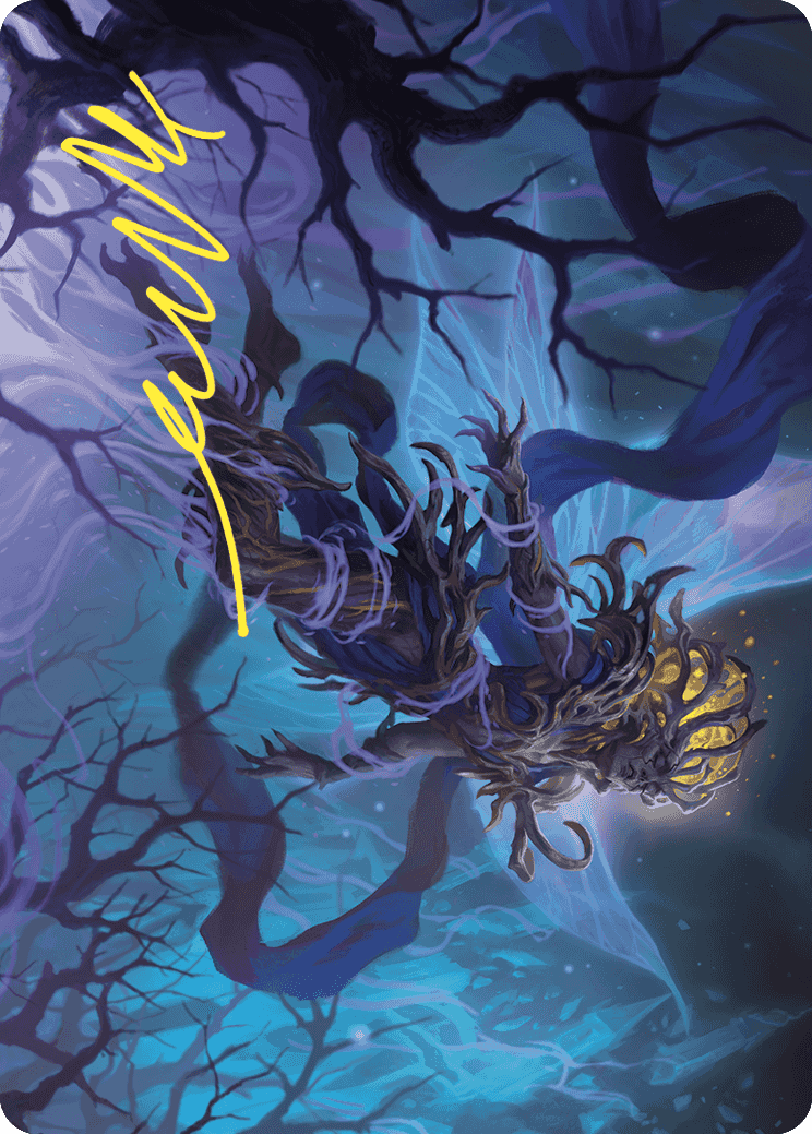 Sleep-Cursed Faerie Art Card (Gold-Stamped Signature) [Wilds of Eldraine Art Series] | I Want That Stuff Brandon