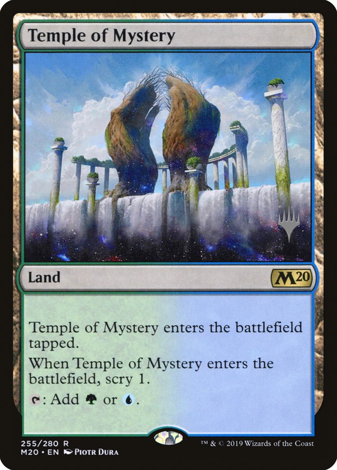 Temple of Mystery (Promo Pack) [Core Set 2020 Promos] | I Want That Stuff Brandon