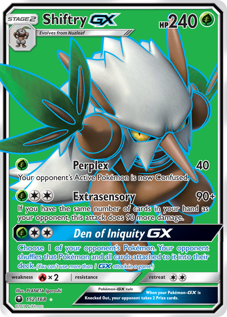 Shiftry GX (152/168) [Sun & Moon: Celestial Storm] | I Want That Stuff Brandon