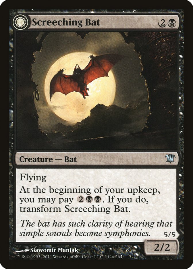 Screeching Bat // Stalking Vampire [Innistrad] | I Want That Stuff Brandon