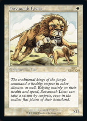 Savannah Lions (Retro) [30th Anniversary Edition] | I Want That Stuff Brandon