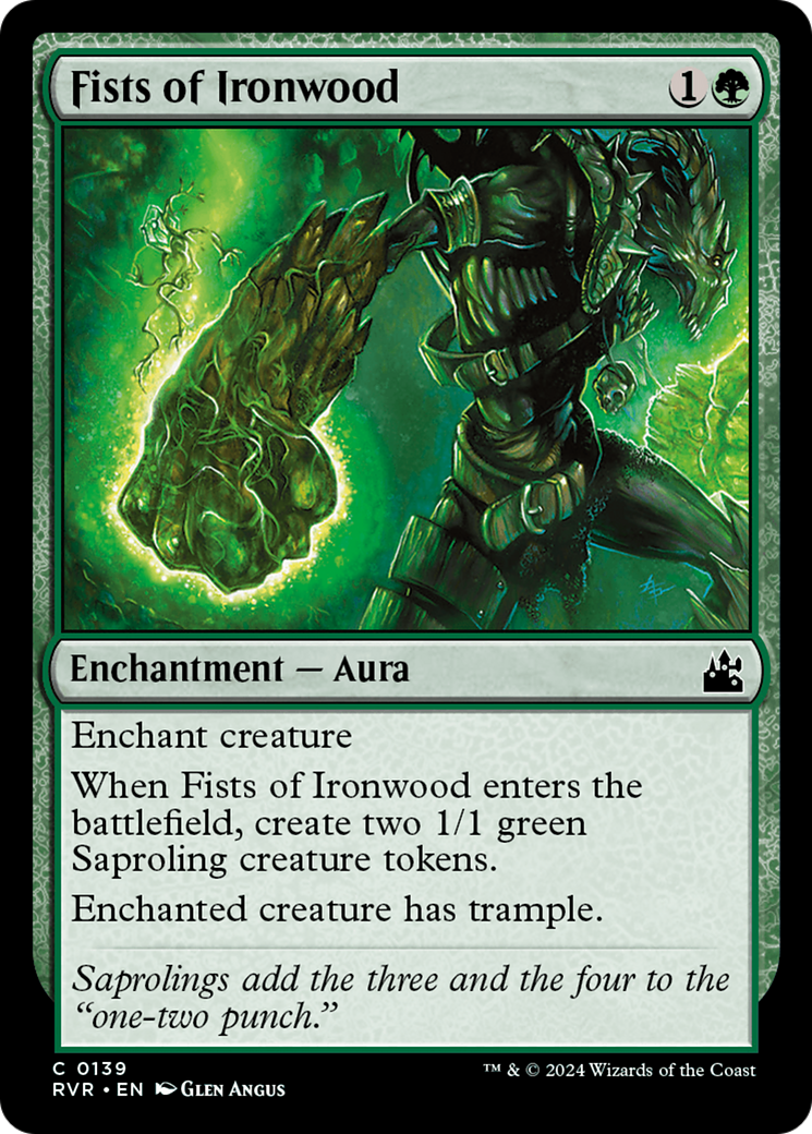 Fists of Ironwood [Ravnica Remastered] | I Want That Stuff Brandon