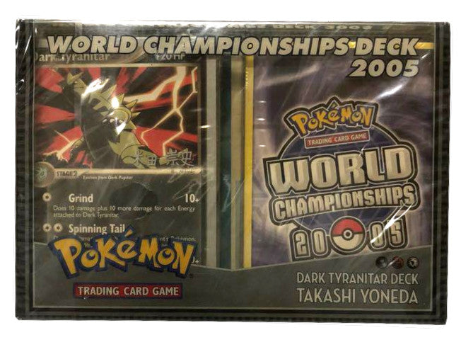 2005 World Championships Deck (Dark Tyranitar - Takashi Yoneda) | I Want That Stuff Brandon