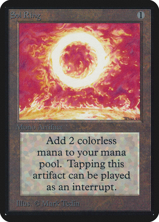 Sol Ring [Alpha Edition] | I Want That Stuff Brandon