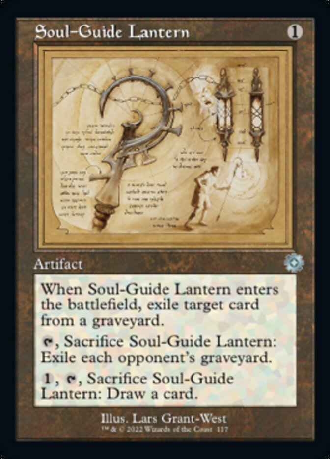 Soul-Guide Lantern (Retro Schematic) [The Brothers' War Retro Artifacts] | I Want That Stuff Brandon