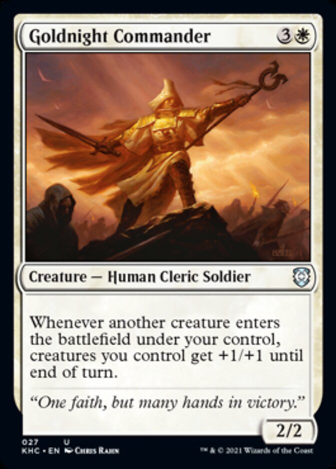 Goldnight Commander [Kaldheim Commander] | I Want That Stuff Brandon