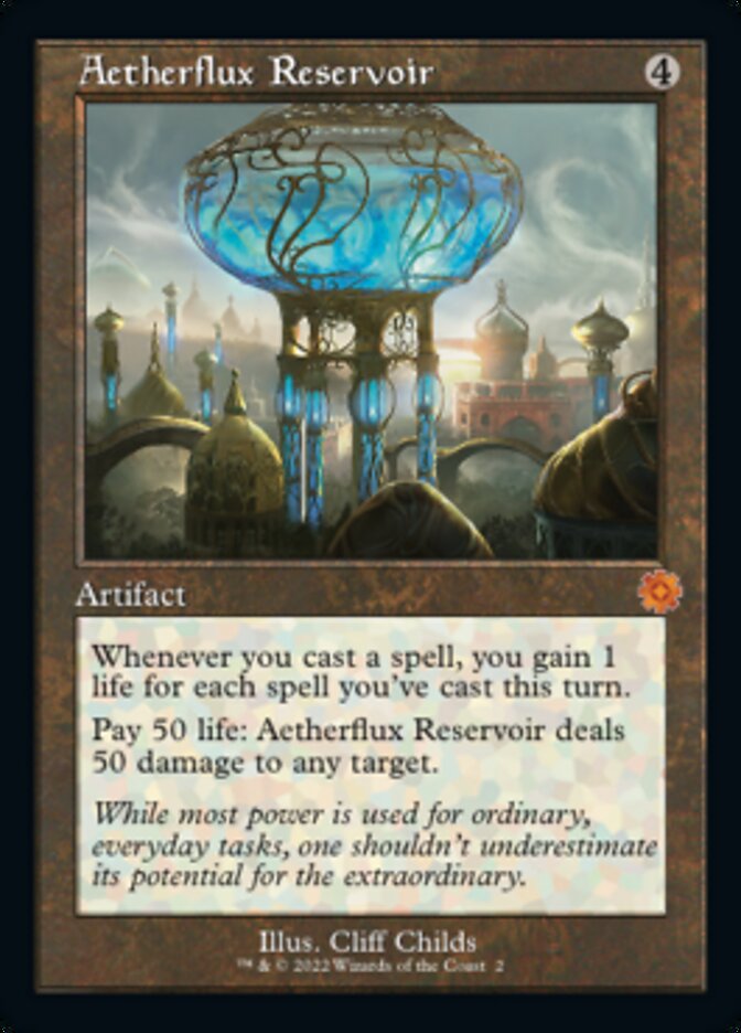 Aetherflux Reservoir (Retro) [The Brothers' War Retro Artifacts] | I Want That Stuff Brandon