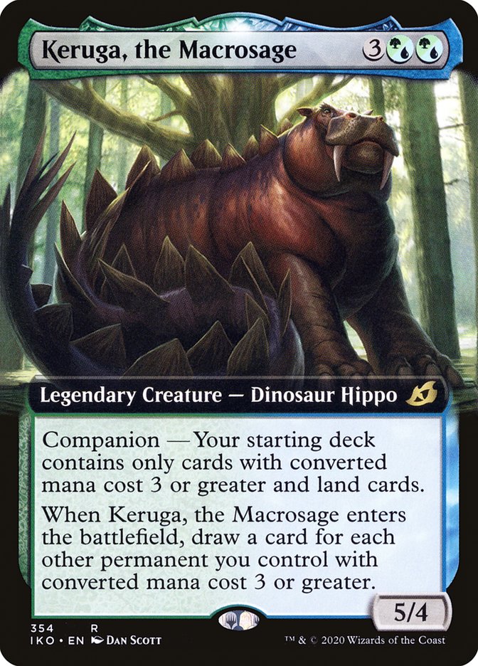 Keruga, the Macrosage (Extended Art) [Ikoria: Lair of Behemoths] | I Want That Stuff Brandon