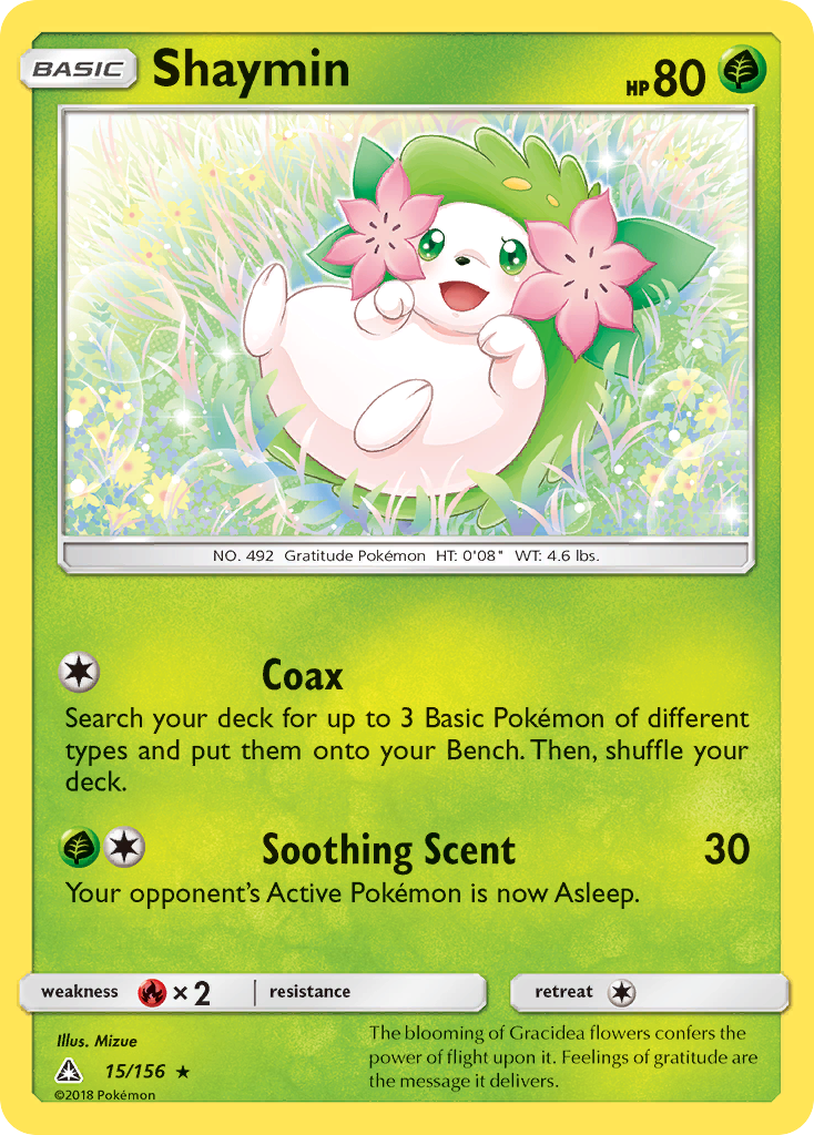 Shaymin (15/156) [Sun & Moon: Ultra Prism] | I Want That Stuff Brandon