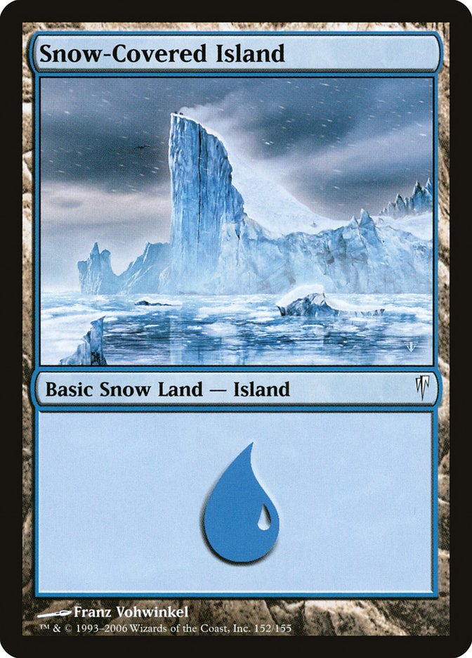 Snow-Covered Island [Coldsnap] | I Want That Stuff Brandon