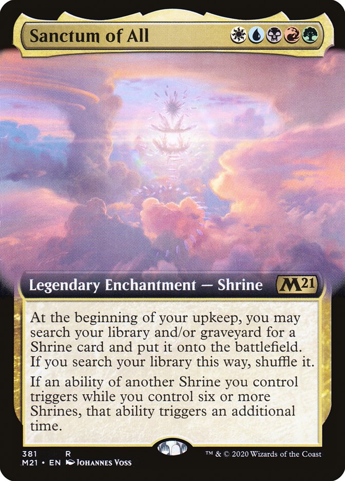 Sanctum of All (Extended Art) [Core Set 2021] | I Want That Stuff Brandon