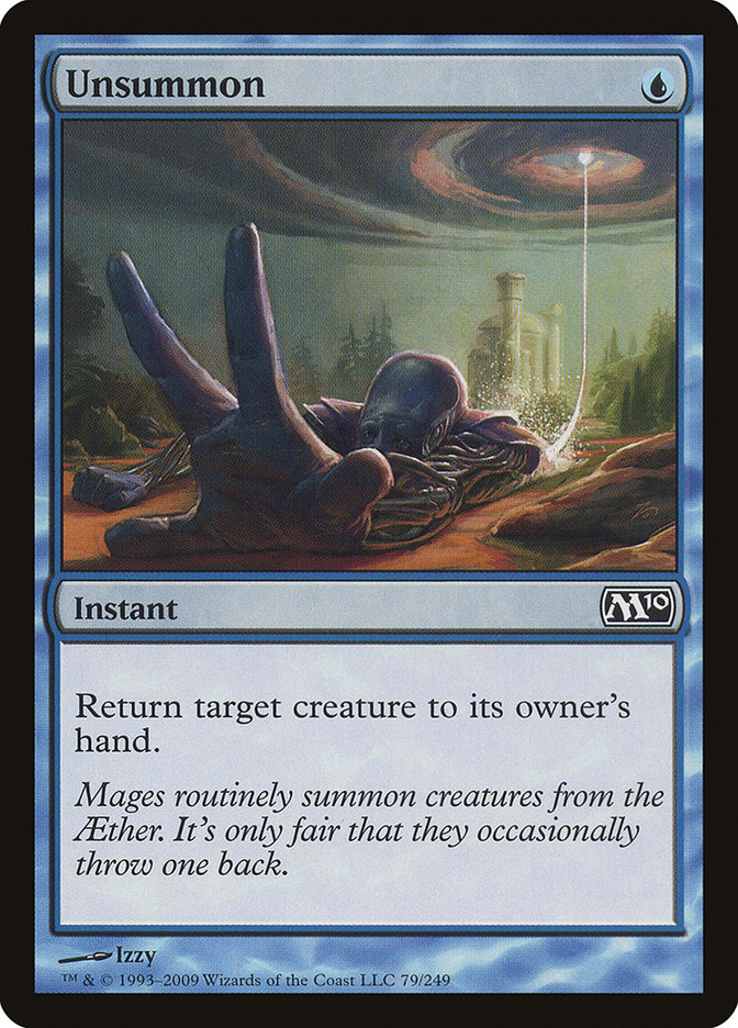 Unsummon [Magic 2010] | I Want That Stuff Brandon