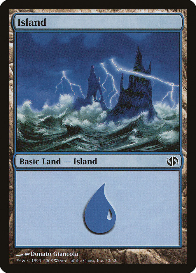 Island (32) [Duel Decks: Jace vs. Chandra] | I Want That Stuff Brandon