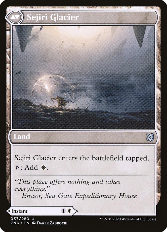 Sejiri Shelter // Sejiri Glacier [Zendikar Rising] | I Want That Stuff Brandon