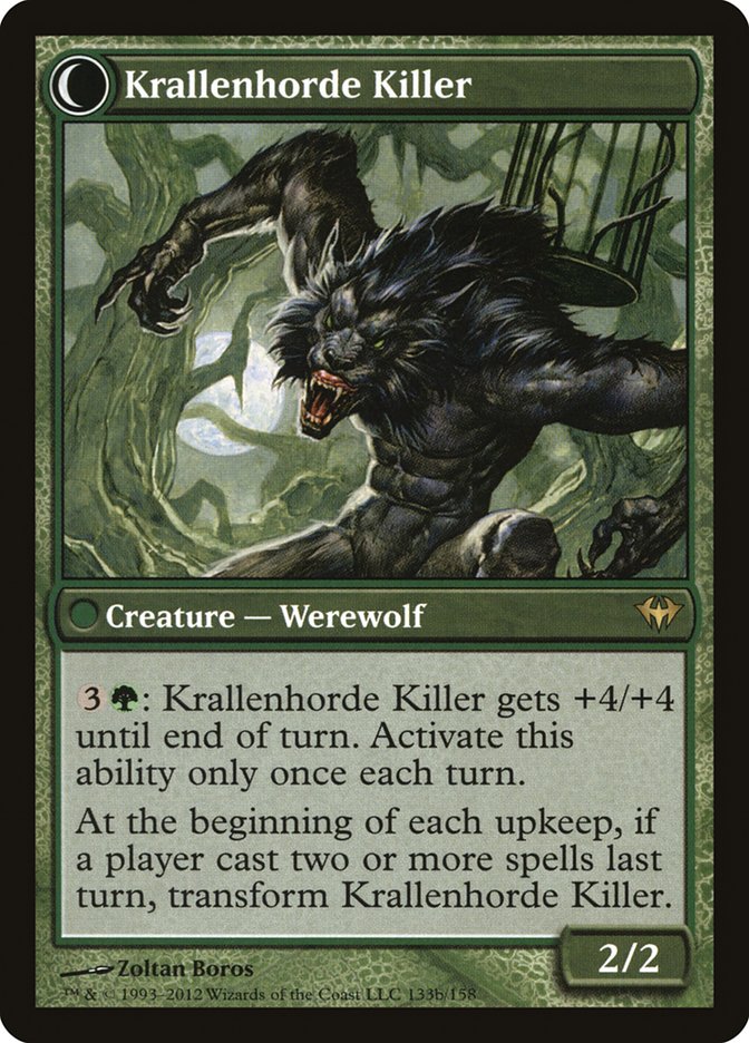 Wolfbitten Captive // Krallenhorde Killer [Dark Ascension] | I Want That Stuff Brandon