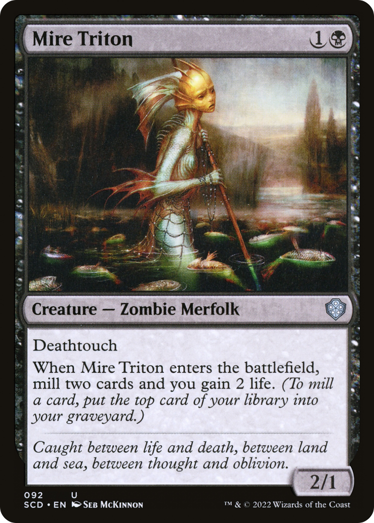 Mire Triton [Starter Commander Decks] | I Want That Stuff Brandon