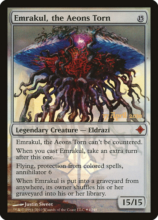 Emrakul, the Aeons Torn [Rise of the Eldrazi Prerelease Promos] | I Want That Stuff Brandon