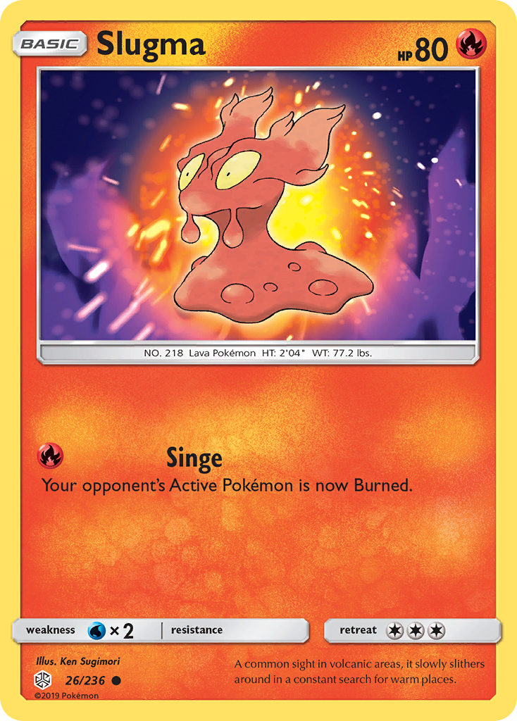 Slugma (26/236) [Sun & Moon: Cosmic Eclipse] | I Want That Stuff Brandon