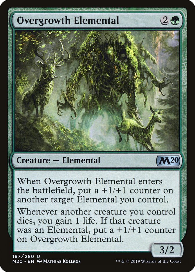 Overgrowth Elemental [Core Set 2020] | I Want That Stuff Brandon