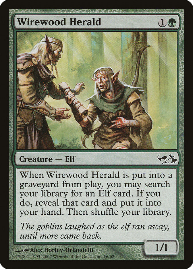 Wirewood Herald [Duel Decks: Elves vs. Goblins] | I Want That Stuff Brandon