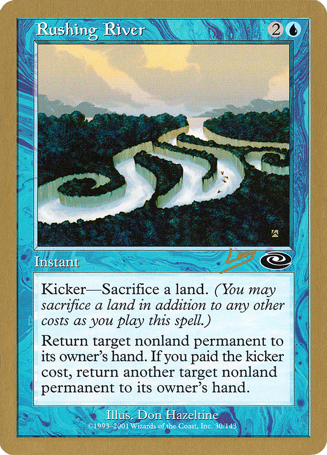 Rushing River (Raphael Levy) [World Championship Decks 2002] | I Want That Stuff Brandon