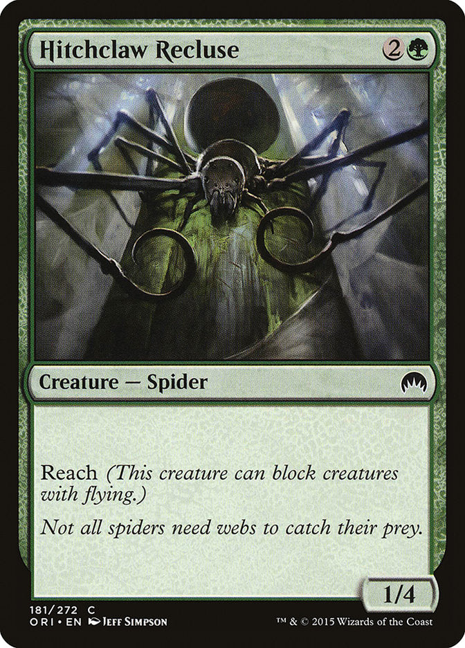 Hitchclaw Recluse [Magic Origins] | I Want That Stuff Brandon