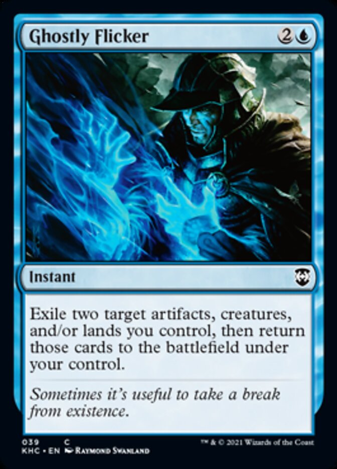 Ghostly Flicker [Kaldheim Commander] | I Want That Stuff Brandon