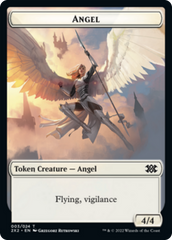 Drake // Angel Double-Sided Token [Double Masters 2022 Tokens] | I Want That Stuff Brandon