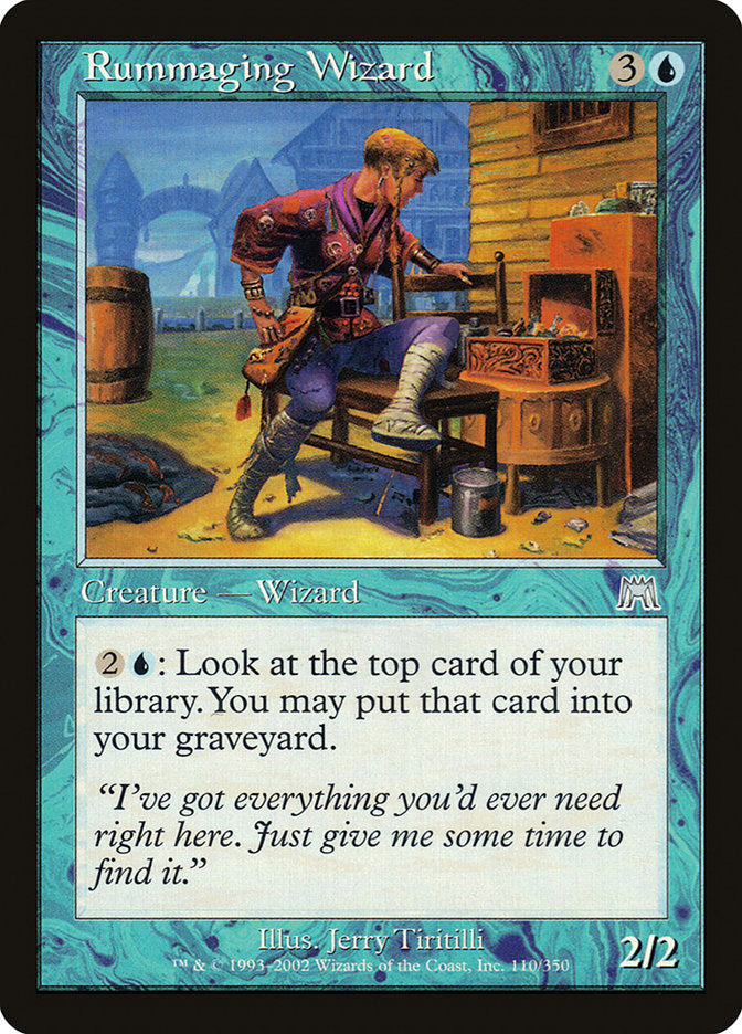 Rummaging Wizard [Onslaught] | I Want That Stuff Brandon