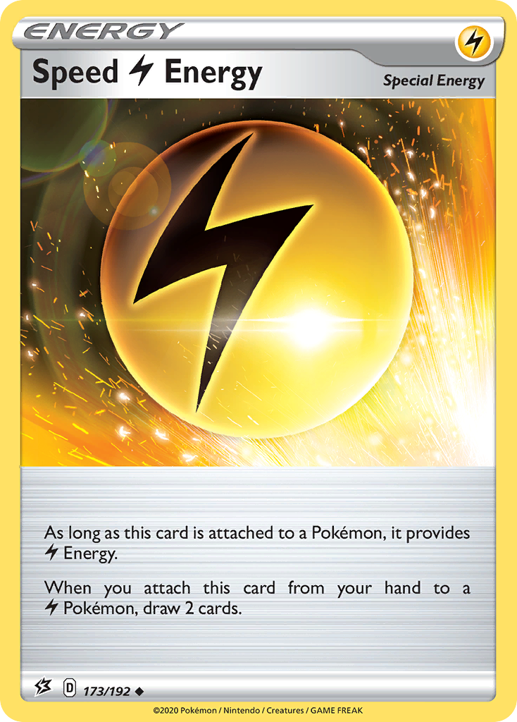 Speed Lightning Energy (173/192) [Sword & Shield: Rebel Clash] | I Want That Stuff Brandon