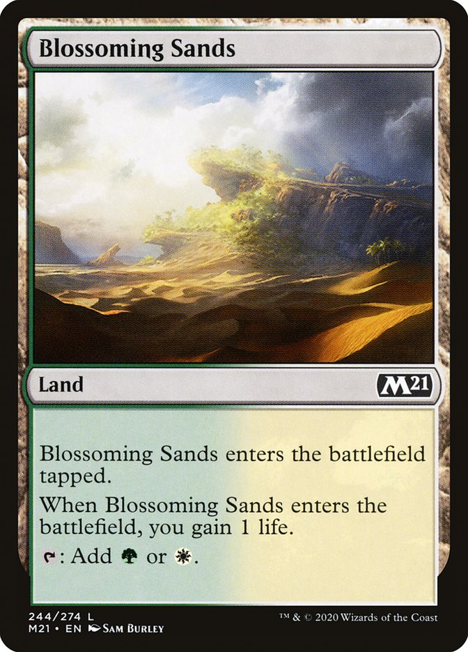 Blossoming Sands [Core Set 2021] | I Want That Stuff Brandon