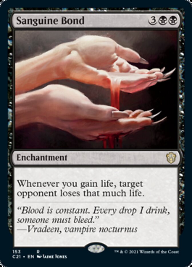 Sanguine Bond [Commander 2021] | I Want That Stuff Brandon