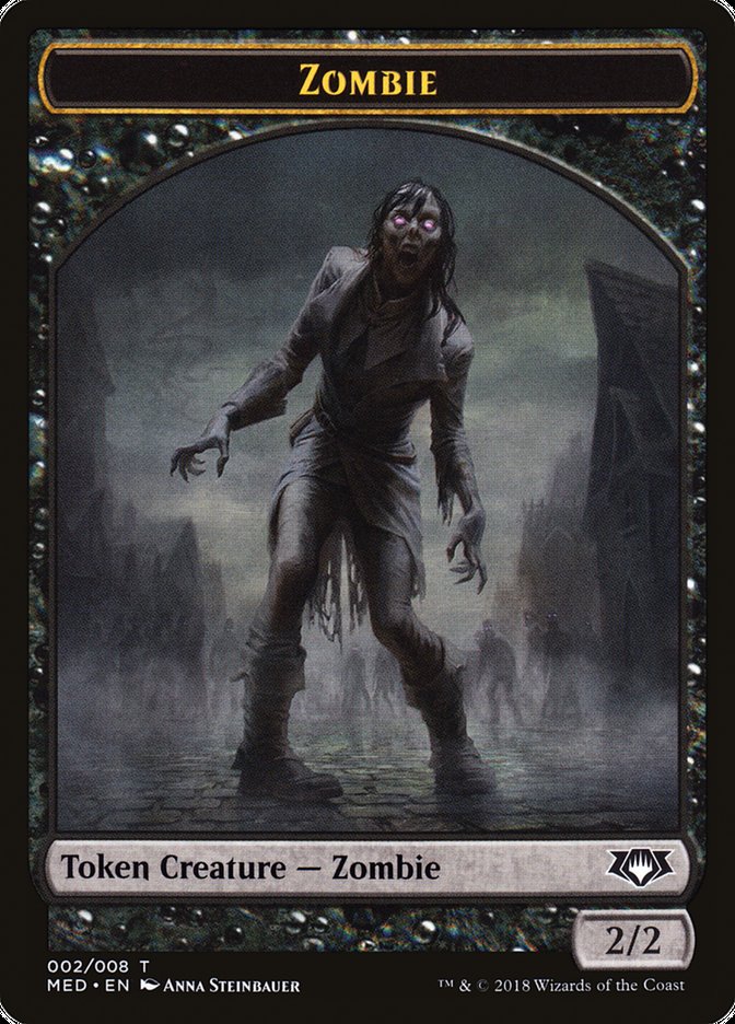 Zombie Token [Mythic Edition Tokens] | I Want That Stuff Brandon