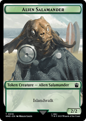 Alien Salamander // Alien Insect Double-Sided Token [Doctor Who Tokens] | I Want That Stuff Brandon