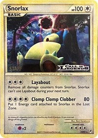 Snorlax (33/95) (Staff Prerelease Promo) [Nintendo: Black Star Promos] | I Want That Stuff Brandon