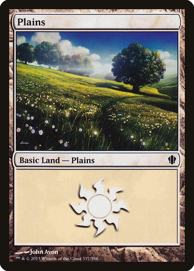 Plains (337) [Commander 2013] | I Want That Stuff Brandon