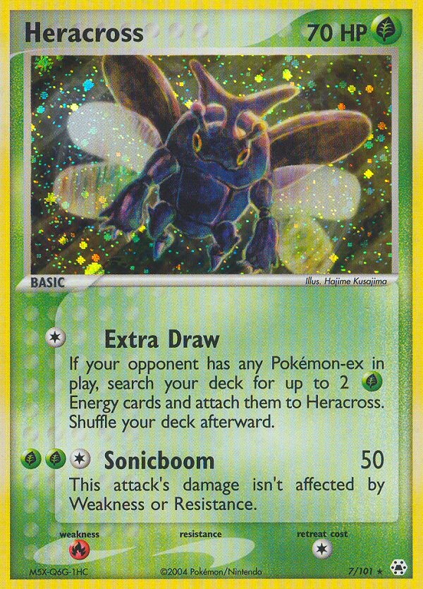 Heracross (7/101) [EX: Hidden Legends] | I Want That Stuff Brandon