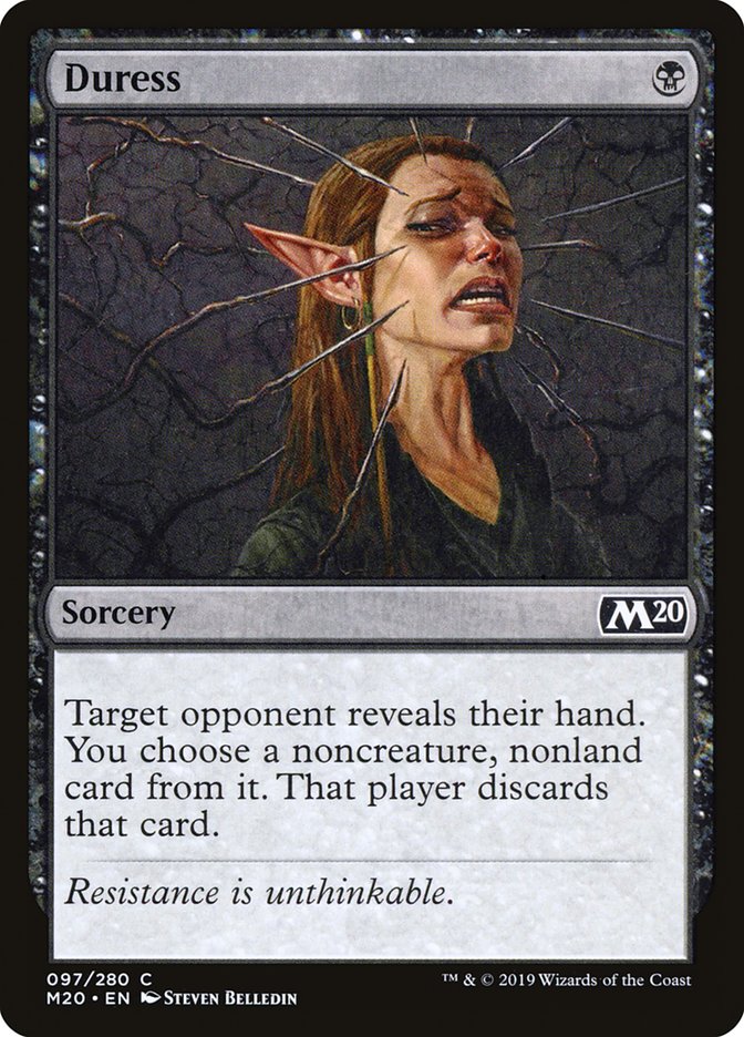 Duress [Core Set 2020] | I Want That Stuff Brandon