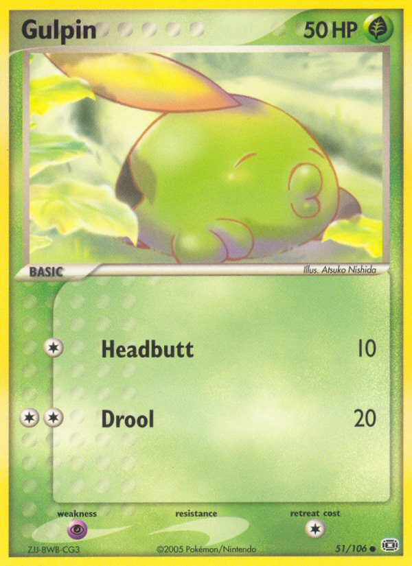 Gulpin (51/106) [EX: Emerald] | I Want That Stuff Brandon