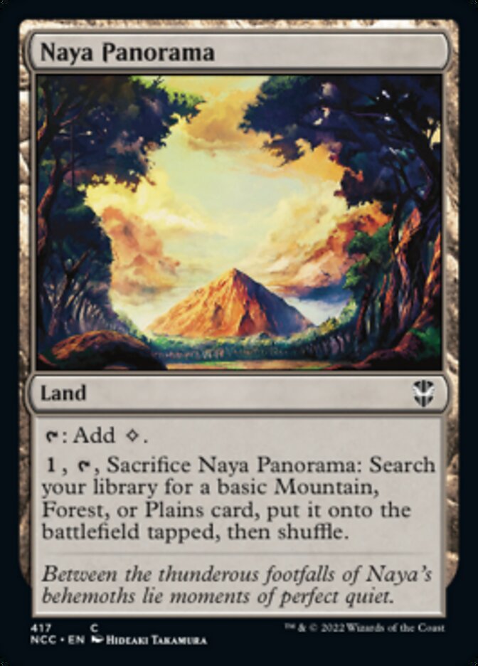 Naya Panorama [Streets of New Capenna Commander] | I Want That Stuff Brandon