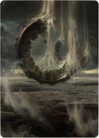 Wasteland Art Card [Zendikar Rising Art Series] | I Want That Stuff Brandon