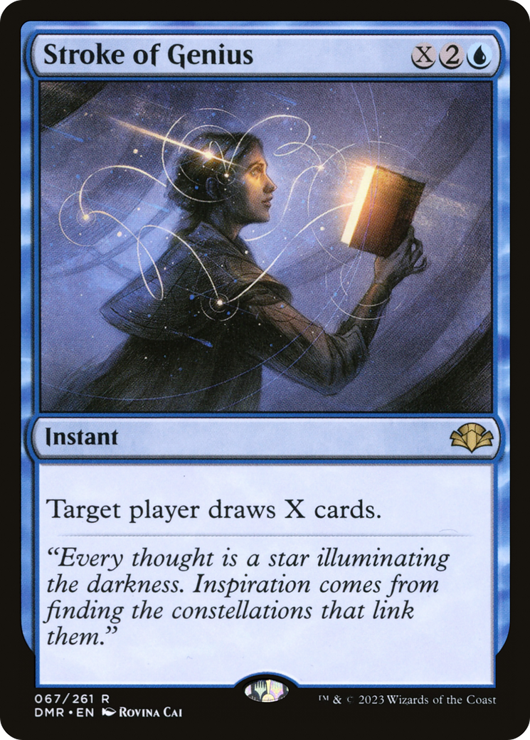 Stroke of Genius [Dominaria Remastered] | I Want That Stuff Brandon