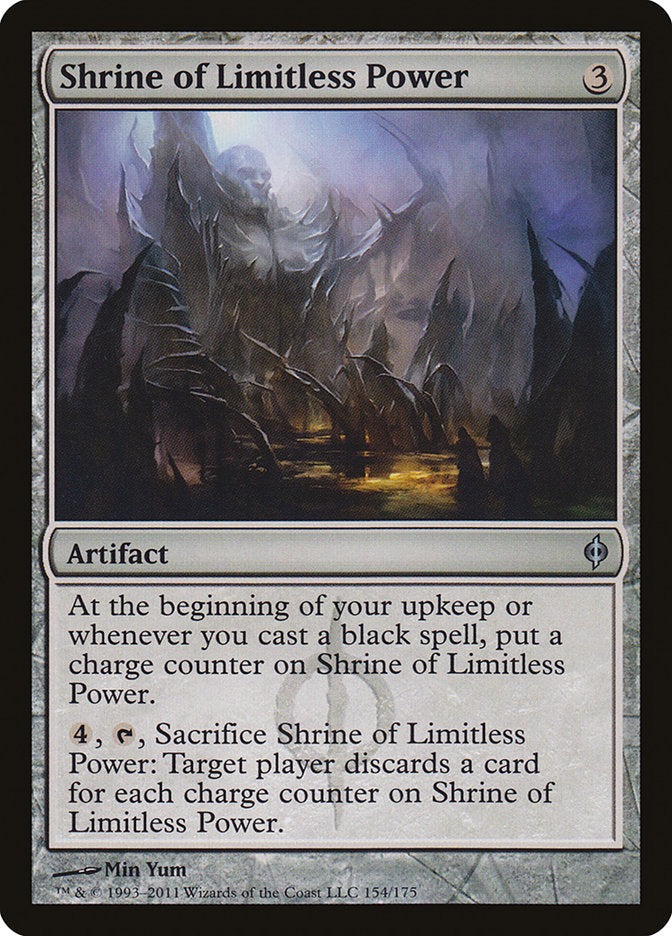 Shrine of Limitless Power [New Phyrexia] | I Want That Stuff Brandon