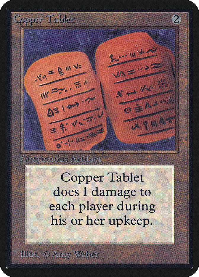 Copper Tablet [Alpha Edition] | I Want That Stuff Brandon