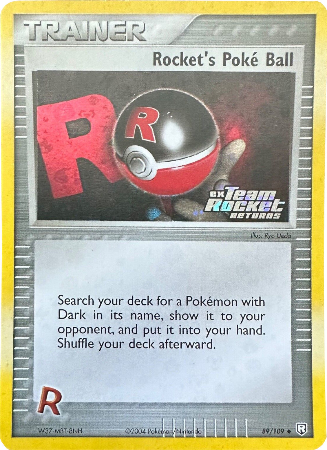 Rocket's Poke Ball (89/109) (Stamped) [EX: Team Rocket Returns] | I Want That Stuff Brandon