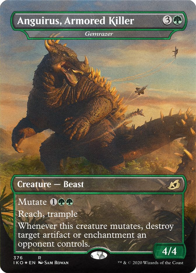 Gemrazer - Anguirus, Armored Killer (Extended Art) [Ikoria: Lair of Behemoths] | I Want That Stuff Brandon