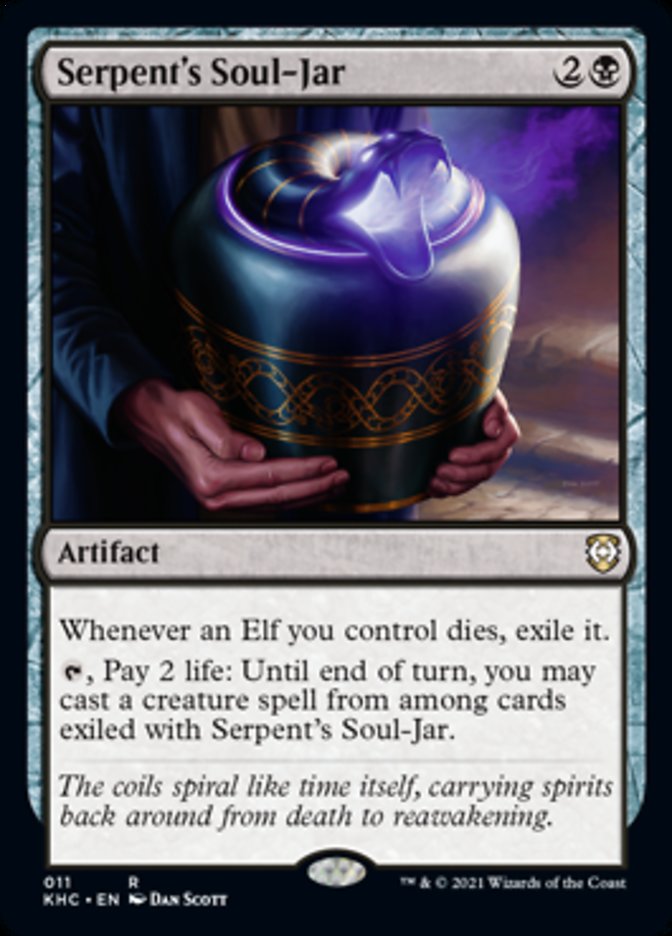 Serpent's Soul-Jar [Kaldheim Commander] | I Want That Stuff Brandon